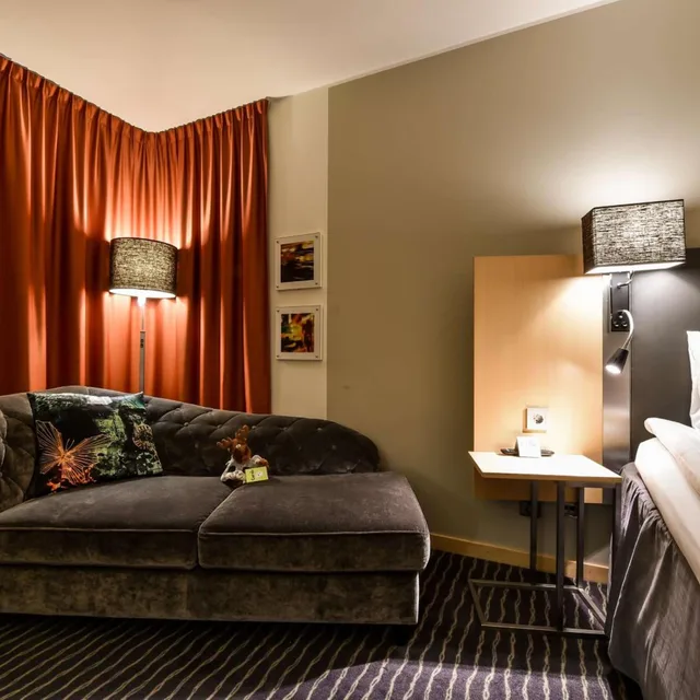 غرفة عائلية ثلاثية، Scandic Triangeln Hotel 6/8