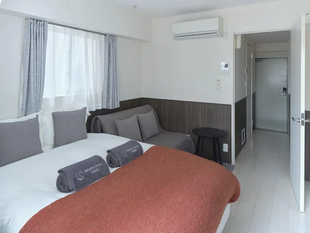 غرفة قياسية بسرير مزدوج، Sakura Cross Hotel Iriya 1/1