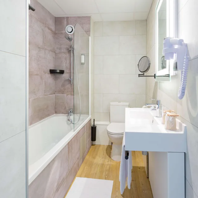 غرفة بسريرين منفصلين، Best Western Mulhouse Salvator Cente 3/3