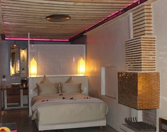 1 Bedroom, Senior, King Bed, Pool View, Balcony, Riad Kalaa 2 2/3