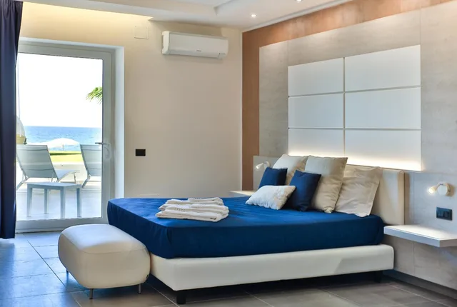 غرفة عائلية بإطلالة على البحر، Hotel Sporting Club 3/9