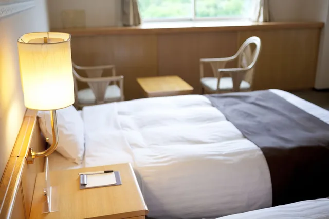 غرفة بسريرين منفصلين في الملحق، Abashiri Kanko Hotel 10/10
