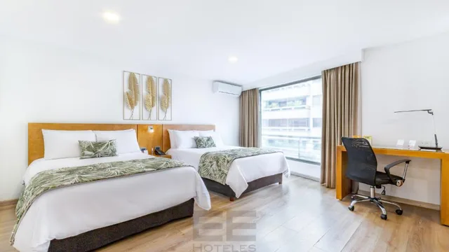 جناح بسريرين منفصلين، Leblon Suites Hotel 5/8