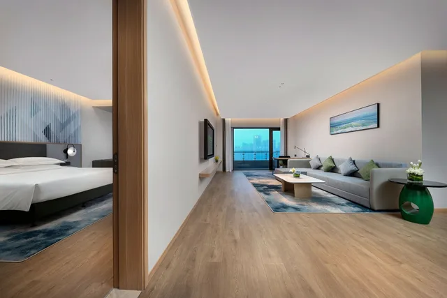 جناح استوديو بسرير فردي بغرفة نوم واحدة، Holiday Inn & Suites Wuhan International Expo 3/5
