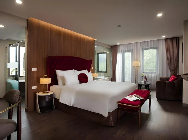 جناح تنفيذي بسرير كينج، Hanoi L Heritage Diamond Hotel Spa 1/1