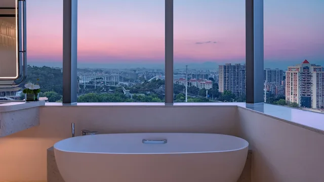 جناح بسرير فردي بغرفة نوم واحدة مع دخول صالة النادي، Xiamen Sm City By Ihg 4/4