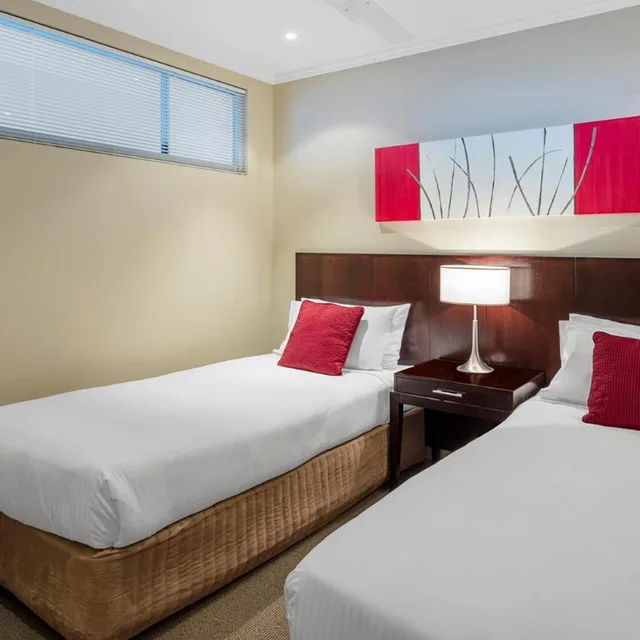 شقة بريميير بإطلالة على البحر بغرفتي نوم، Oaks Hervey Bay Resort and Spa 8/10
