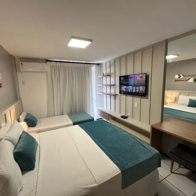 غرفة كومفورت ثلاثية، Gran Lencois Flat Residence 8/10