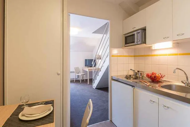 Apartment 1 Bedroom T2، Appart City Classic Nantes Quais de Loire 4/5
