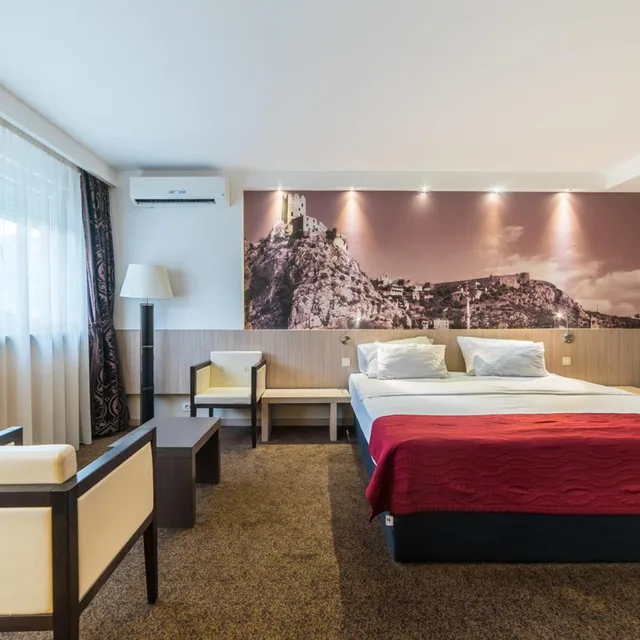 جناح ديلوكس بسرير كينج، CITY HOTEL MOSTAR 10/10