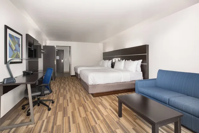 Suite, 2 Queen Beds, Sofa, Living Area, HOLIDAY INN EXPRESS & SUITES RAPID CITY - RUSHMORE SOUTH 3/8