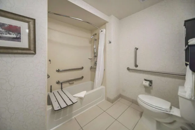 استوديو بسرير كينج مع أريكة لذوي الإعاقة، Hampton Inn And Suites Tulsa Catoosa 2/3