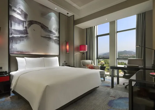 Deluxe, Double Bed, River View, WANDA REALM YIWU 1/2