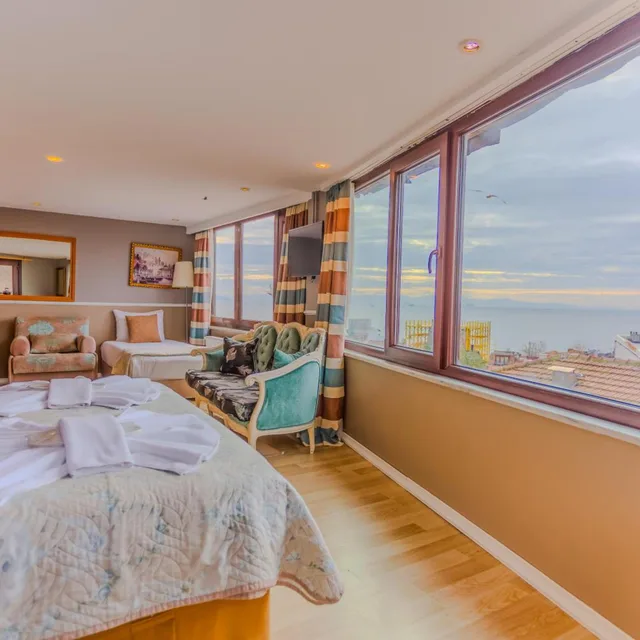 2 Bedrooms, Penthouse, Apartment, Sea View، Tashkonak Hotel 10/10