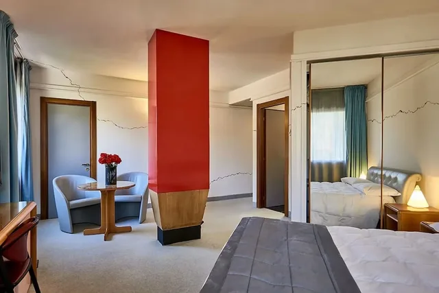 غرفة سوبيريور مفردة بسرير مزدوج، Albornoz Palace Hotel 8/8