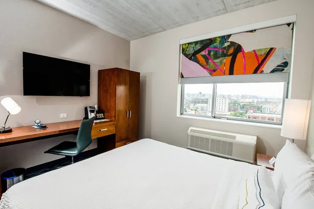 غرفة بسرير كينج لذوي الإعاقة، Fairfield Inn Suites By Marriott New York Brooklyn 3/5
