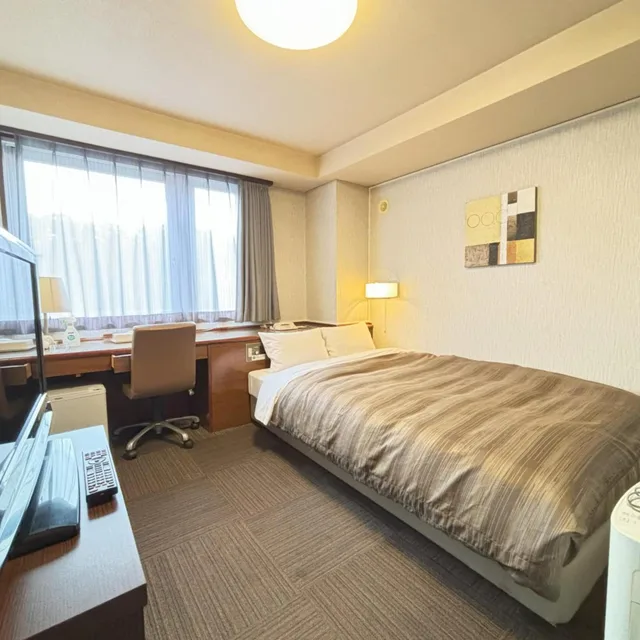 Room, Double Bed, Light Housekeeping, Smoking، HOTEL ROUTE-INN Ueda Route 18 1/3