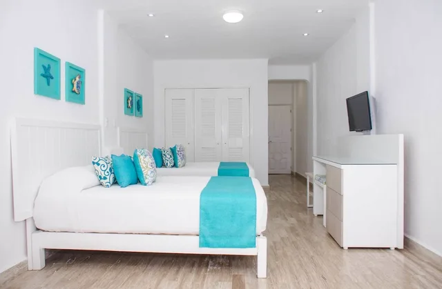 Junior Suite, 2 Double Beds, Ocean View, Bsea Cancun Plaza Hotel 1/3