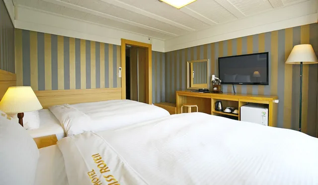 غرفة عائلية بسريرين مزدوجين، Benikea Swiss Rosen Hotel 3/4