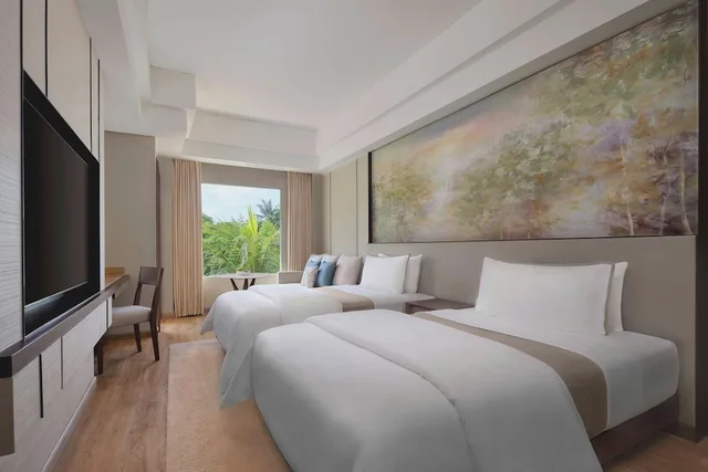 غرفة بريميوم بسريرين مزدوجين بشرفة، The Westin Resort Nusa Dua Bali 5/10
