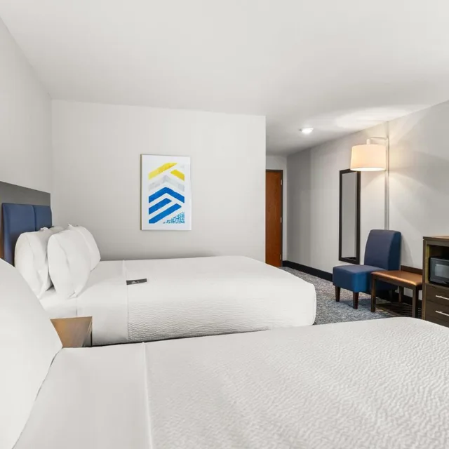 غرفة قياسية بسرير كينج وسريرين كوين، Holiday Inn Express Asheville Woodfin an IHG Hotel 4/10