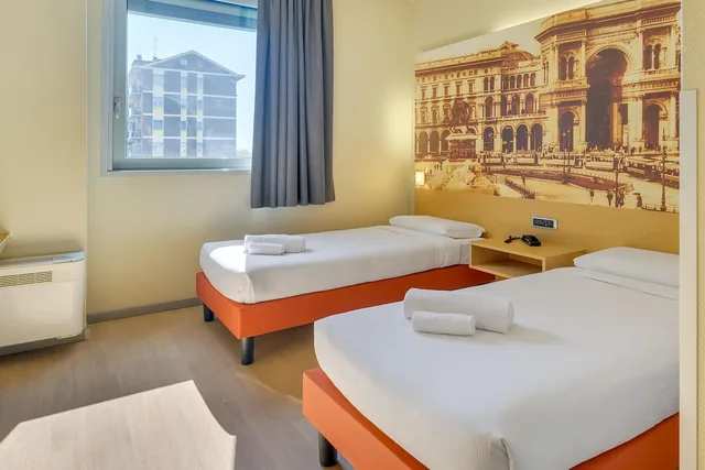 غرفة قياسية بسريرين منفصلين، B&B Hotel Milano La Spezia 3/7