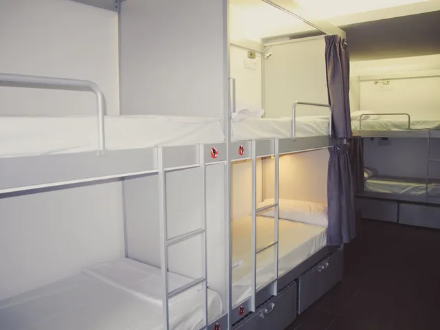 Private, 6 Bedrooms, 3 Bunk Beds, Shared Bathroom، Hostel St Christophers Inn Barcelona 3/3
