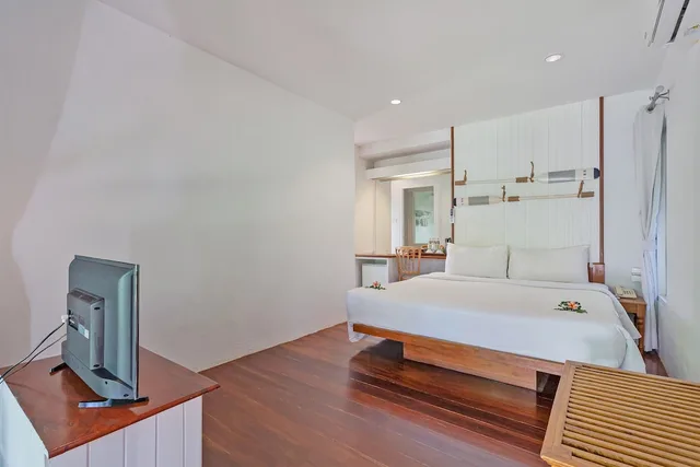 استوديو بسرير مزدوج بإطلالة على الحديقة، Malibu Beach Resort, Koh Samui 10/10
