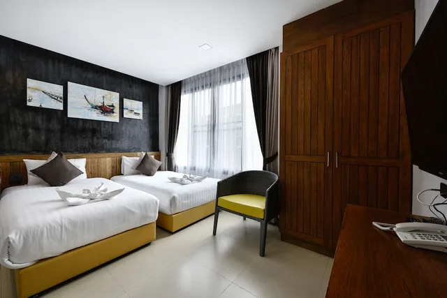 غرفة قياسية بسريرين منفصلين، Casa Bella Phuket 2/4