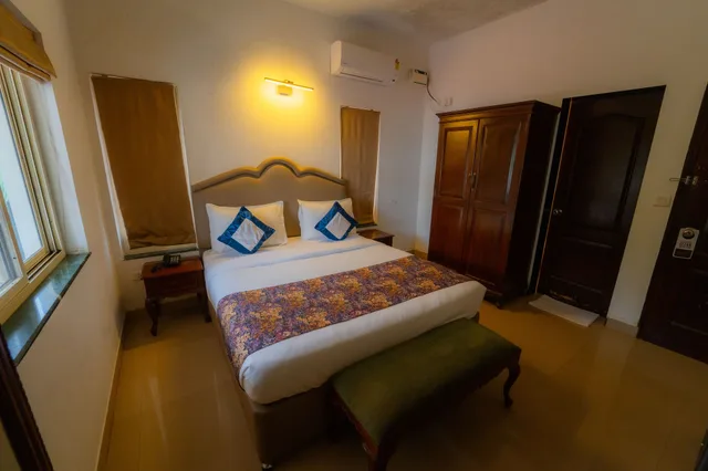 غرفة ديلوكس بسرير كينج بشرفة، Hotel Casa Ahaana 1/5