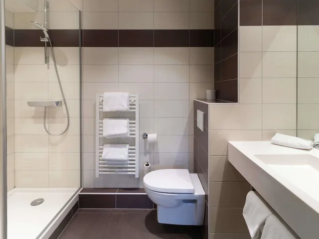 غرفة عائلية بسريرين مزدوجين، Greet Hotel Colmar 4/4