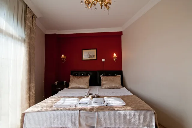 غرفة ديلوكس بسرير مزدوج، Magnificient Hotel Sultanahmet 3/10