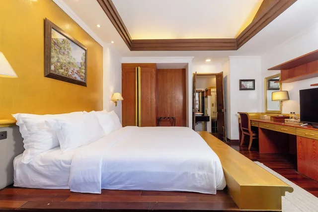 غرفة ديلوكس بسرير كينج بإطلالة على الجبل، Kangsadarn Resort 4/10