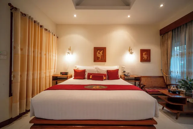 غرفة تنفيذية بسرير مزدوج بإطلالة على المسبح، Kodchasri Thani Hotel Chiangmai 3/10