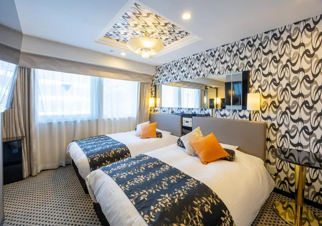 Deluxe, Twin Beds, APA Hotel Osaka Umeda 1/7