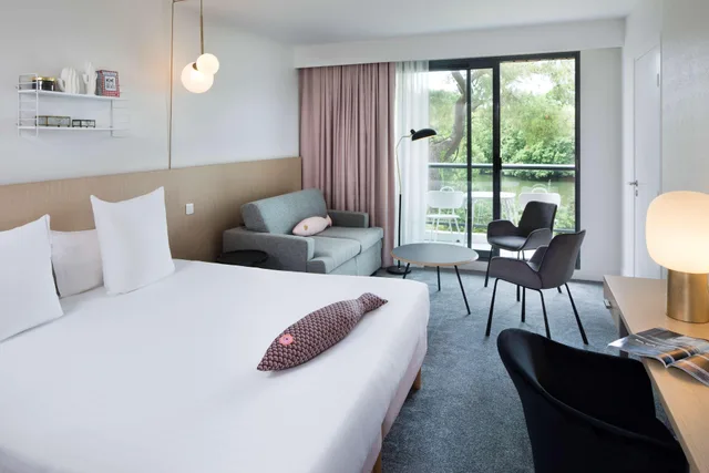 غرفة بسريرين كوين، Best Western Plus Hotel Les Rives Du Ter 1/5