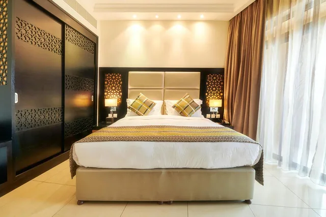 جناح تنفيذي بسرير كينج، Bahi Ajman Palace Hotel 1/9