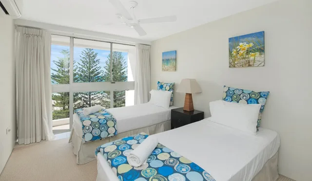 شقة سوبيريور بسرير كينج وسريرين منفصلين بإطلالة على البحر بغرفتي نوم، Solnamara Beachfront Apartments 2/6