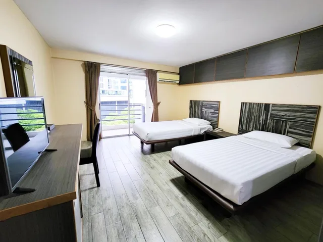 غرفة ديلوكس بسريرين منفصلين، Watana Hotel Bangkok 7/10