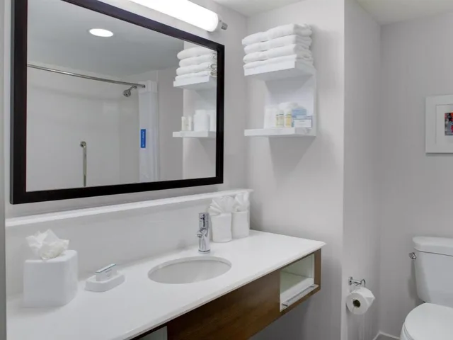 جناح استوديو بسريرين كوين مع أريكة، Hampton Inn and Suites Manchester VT 3/4