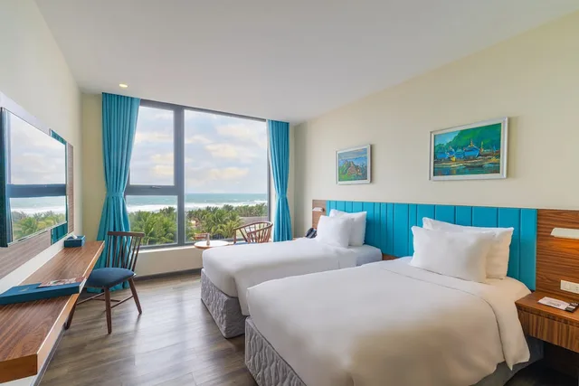 غرفة سوبيريور بإطلالة على البحر، Sala Tuy Hoa Beach 3/10