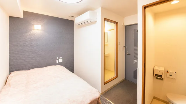 Semi Room, Semi Double Bed, Smoking, Yokohama Town Hotel 1/1