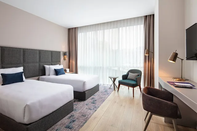 غرفة ديلوكس بسريرين منفصلين، Delta Hotels by Marriott Istanbul Kagithane 3/8
