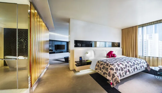 جناح بسرير كينج، W Bangkok Hotel 2/5