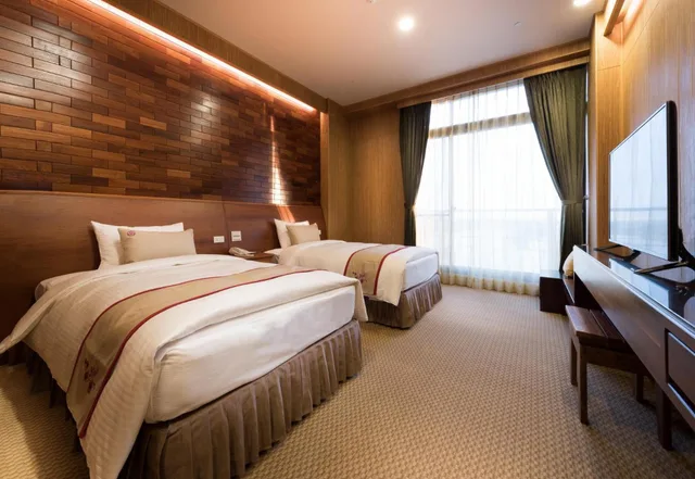 غرفة بسريرين منفصلين، Shandori Hotel 1/2