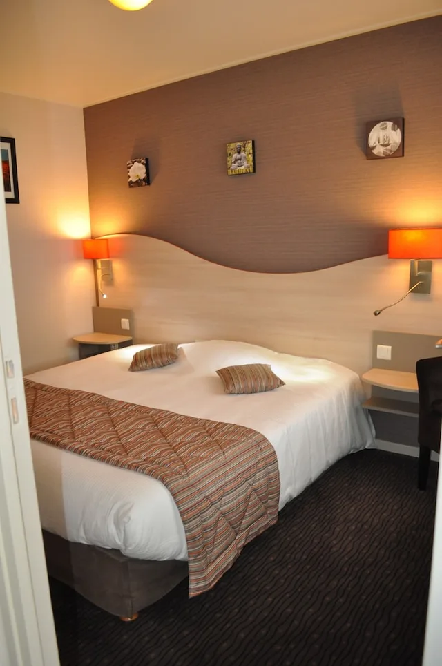 غرفة كومفورت بسرير مزدوج، Hotel Au Tambour 3/8