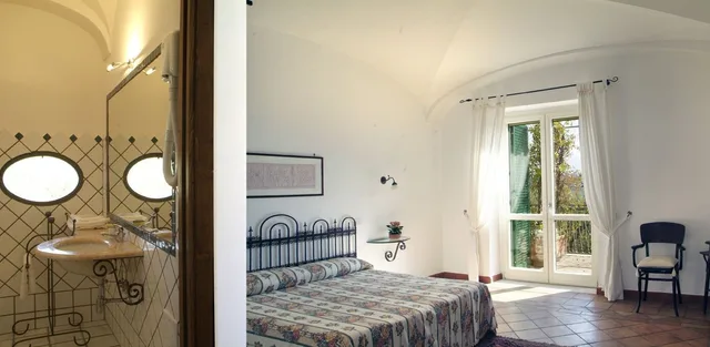 غرفة سوبيريور بسرير كوين، Villa Rizzo Hotel Resort And Spa 4/6