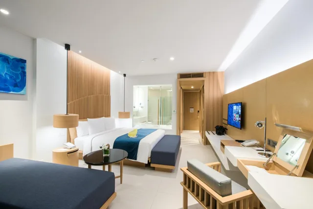غرفة ديلوكس بسرير مزدوج أو سريرين منفصلين، Ace of Hua Hin Resort 6/9