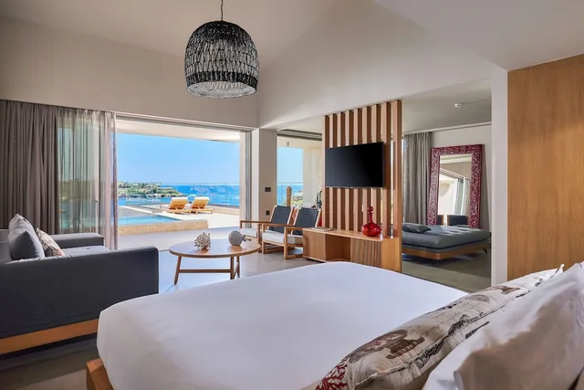 Ruby, Executive, Suite, King Bed, Sea View, Plunge Pool, Hydromassage، Castello Infinity Suites - Adults Only 1/7