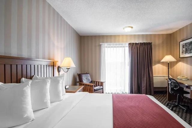 غرفة قياسية بسرير كوين، Quality Hotel Drumheller 1/2
